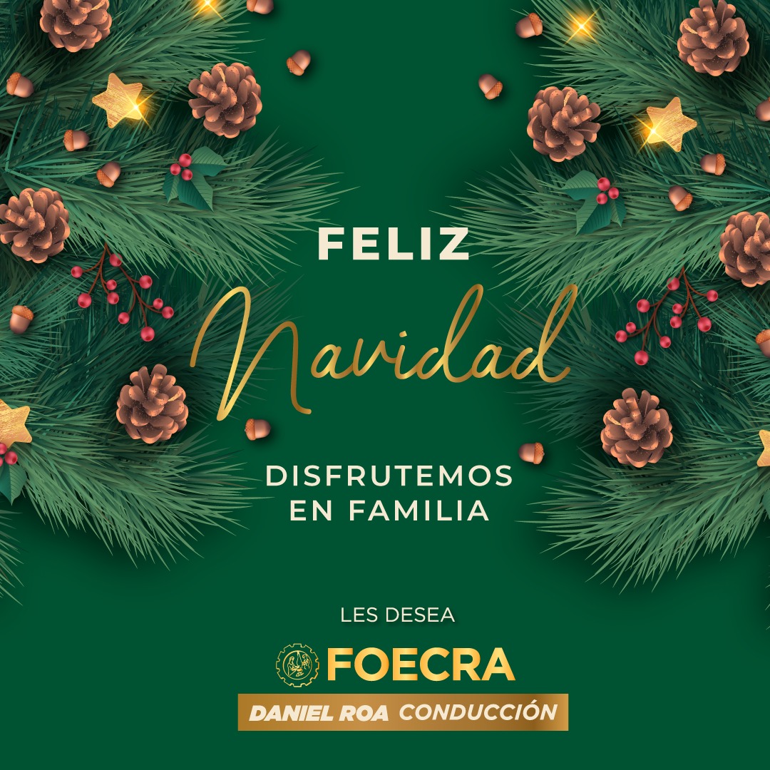 foecra's tweet photo. Disfrutemos en familia una linda navidad y noche buena.
Nuestro saludo a toda la familia del sector cárnico.
#familia #NocheBuena2021
#danielroaconduccion #foecra https://t.co/vhS36YUtHE