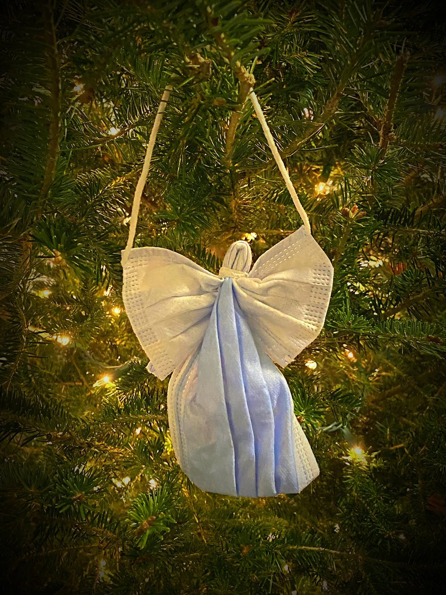 Angel ornament from 2020 intended to symbolize everything we went through that year. Now serves as painful reminder of family & friends we’ve lost.  2021 #ChristmasWishList - #ɢᴇᴛᴠᴀᴄᴄɪɴᴀᴛᴇᴅ get #boosted #maskup #protectyourself #protectyourfamily♥️