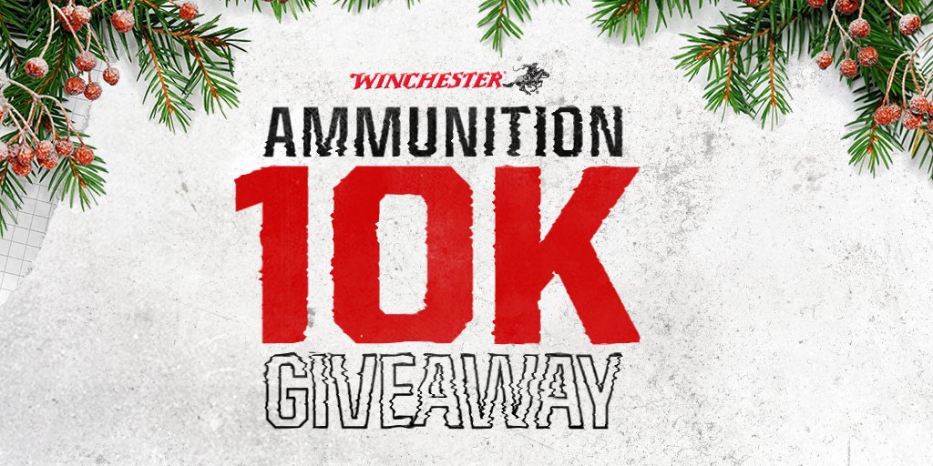 winchester's tweet photo. We’re making a list and checking it twice. ✍🏼

So far in our 10k Giveaway we’ve selected 11 daily winners to receive a case of ammo. And we can’t wait to give away the 10k grand prize on 1/14. 

There’s still time to enter: https://t.co/W1Tp16xPec #WinWithWIN https://t.co/xYZQWSOWY0