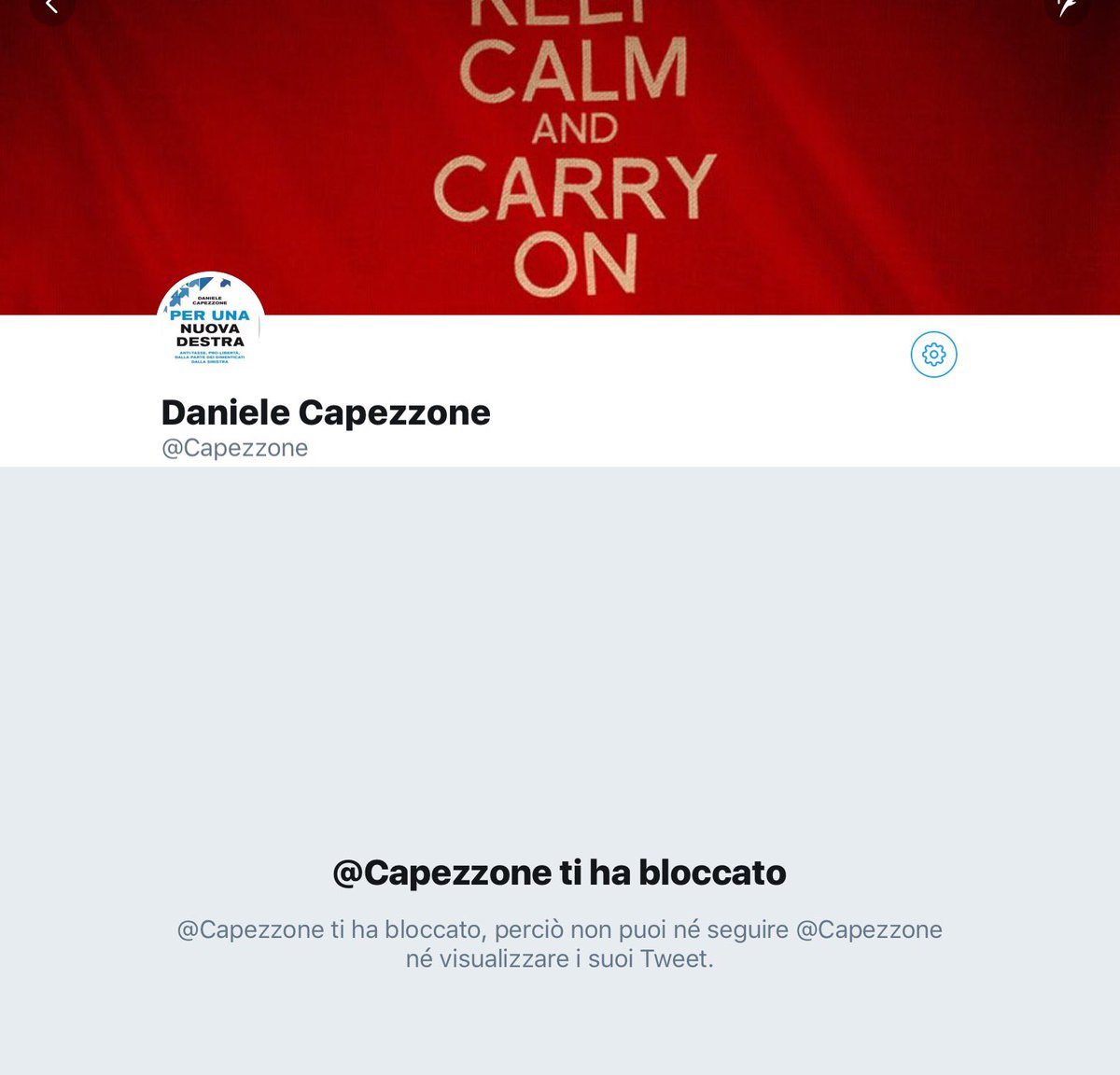 elio_vito's tweet photo. Facile essere #Controcorrente in TV e poi bloccare chi ti critica, vero Daniele? #Capezzone https://t.co/apxFtvuWVL