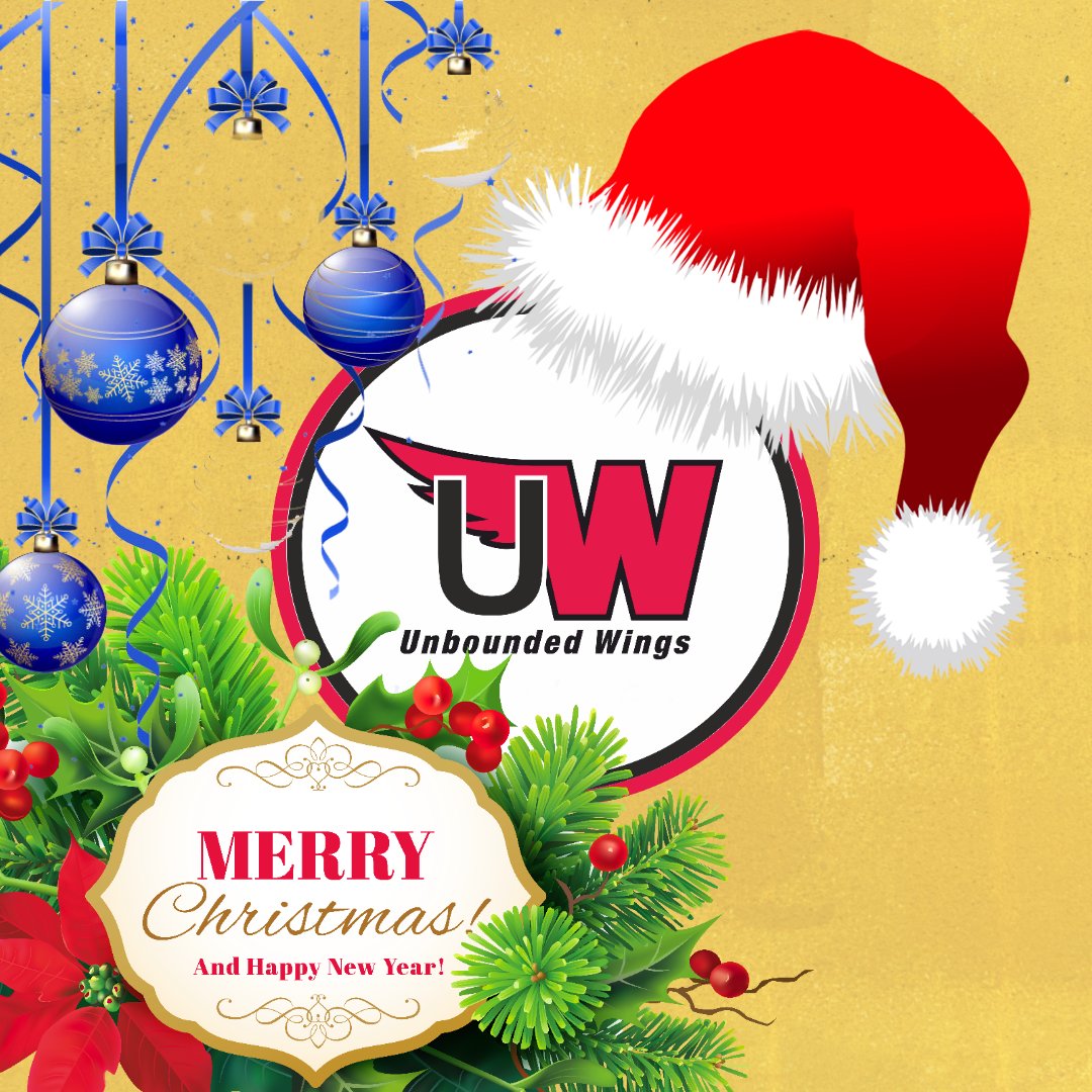 UnboundedWings's tweet photo. Tis the season to be jolly! We hope that Christmas is beautiful for all. Wishing everyone good health and endless happiness. 

🎄Merry Christmas!🎄

#merrychristmas #christmaseve #christmasgifts #greetings #UnboundedWings https://t.co/JSRqOko3gv