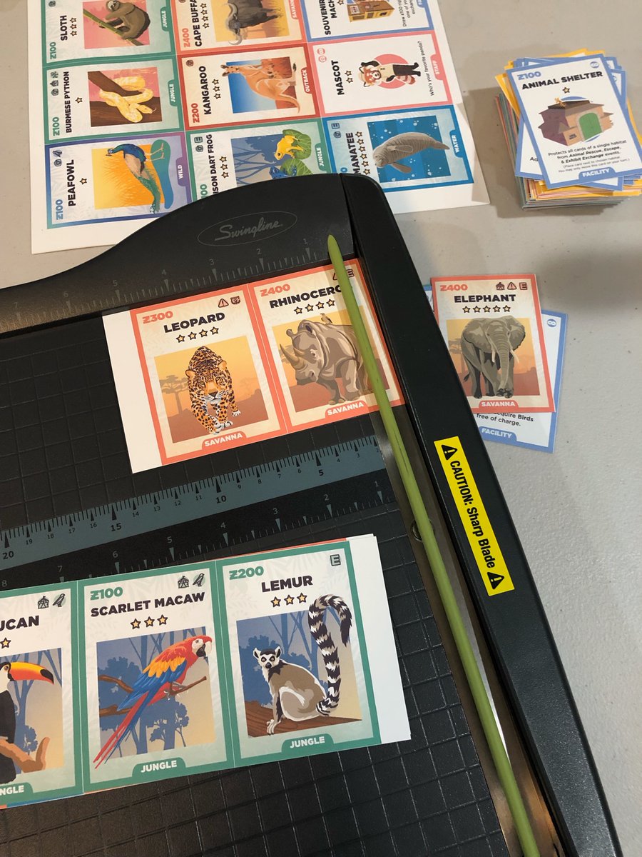 BrimleyGames's tweet photo. Merry Christmas Eve!! Just cutting up our print-and-play copy of Zoo King! We are excited to play it today!
What games are you playing?
#cardgames #games #christmas #christmasgames #ZooKing https://t.co/Q2wNPYMxP5