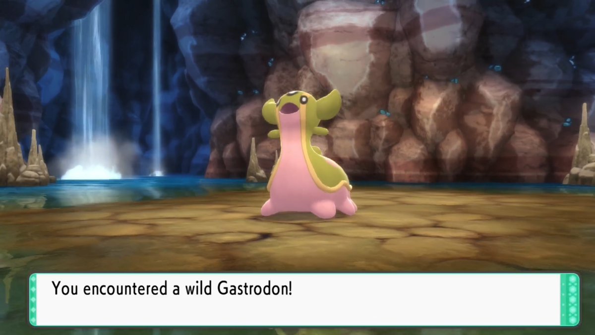 KindVullaby's tweet photo. My #PokemonShiningPearl DTQ is complete! Shiny Gastrodon showed up after 2,426 encounters in the Grand Underground. This is one of my favorite Pokemon ever so I thought it would be fitting to end the DTQ with her. Can't wait to finish the game with this team! https://t.co/i3crYednDS