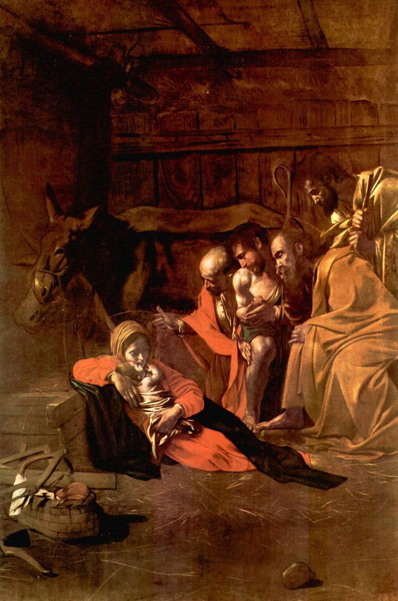CenapRoma's tweet photo. I wish a blessed and holy #Christmas to all my Christian friends. #BuonNatale #FelizNavidad #FroheWeihnachten #MutluNoeller #joyeux_Noel #Caravaggio https://t.co/fhnNkmy57H