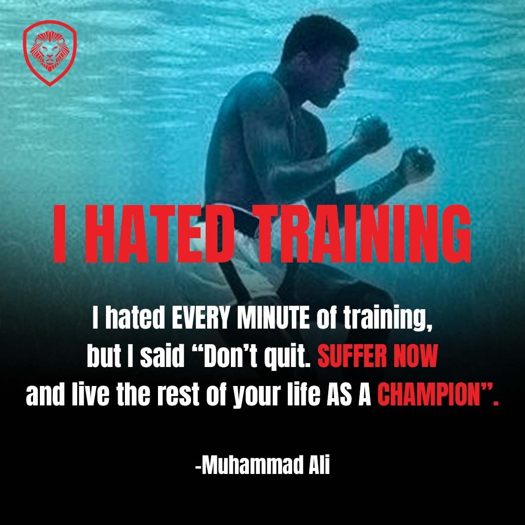 valuetainment's tweet photo. You want Ali’s success? Mirror his grit! “💪” https://t.co/9nI2wA9Hsg