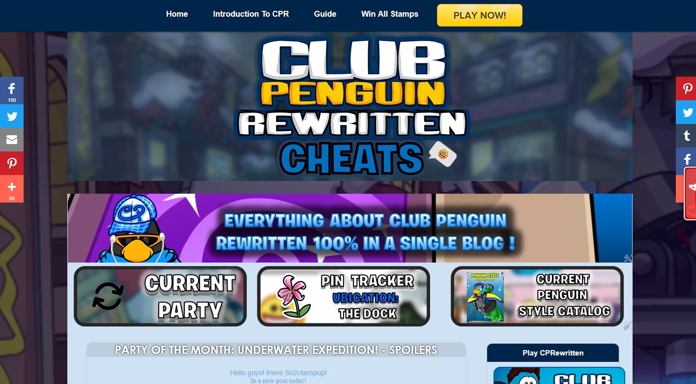 Club Penguin Rewritten Cheats™: All Parties and Events in Club