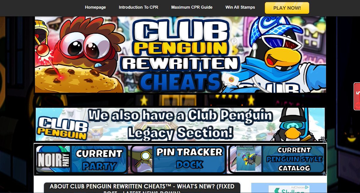 CPRCheatsS's tweet image. #ClubPenguinRewritten #ClubPenguin 🐧 
☕️ This is my final post, thanks to everyone who accompanied me on this long journey and thanks to @CPRewritten for being part of my life!
I love you all! ❤️cprewrittencheats.blogspot.com/2019/11/about-… 👋