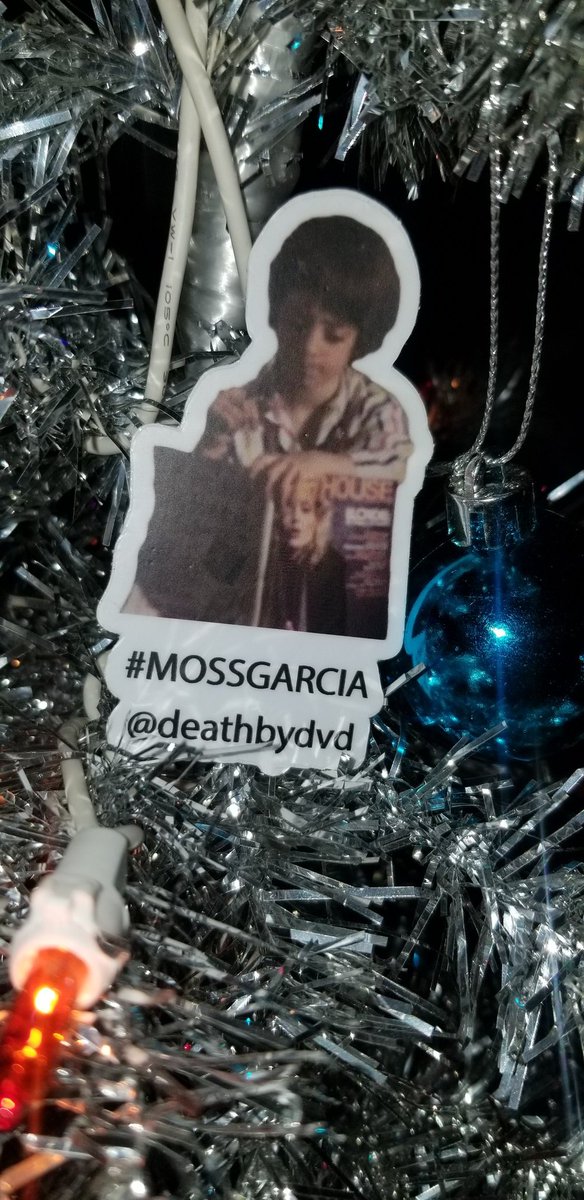 Deathbydvd's tweet photo. ITS CHRISTMAS EVE, LETS HAVE SOME FUN! you know the classic Christmas Evil and the loveable MOSS GARCIA now you can have your very own #MOSSGARCIA
WIN A STICKER & all you have to do is correctly NAME THAT MOVIE. We will be posting pics from Xmas horror flixs all night.- https://t.co/4y4pwbq37O