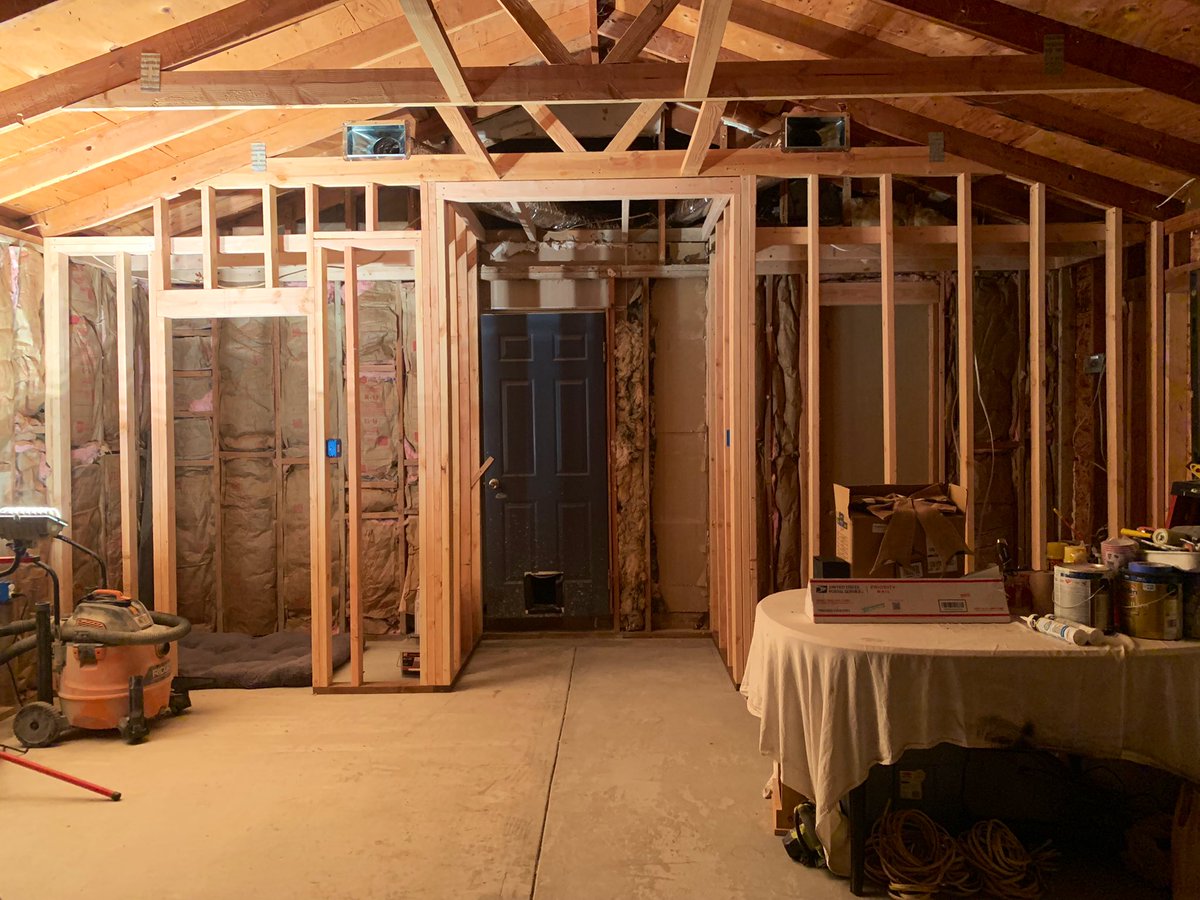 Stones_McCoy's tweet photo. On 12/3 I finished the outside of the new living room and since, been working on the inside with a deadline of 12/24 getting it buttoned up. So sorry to all I’ve ignored, I owe many a phone call! Until then, Merry Christmas everyone! I still love ya!
#ContractorStones https://t.co/VOPzOjIDen