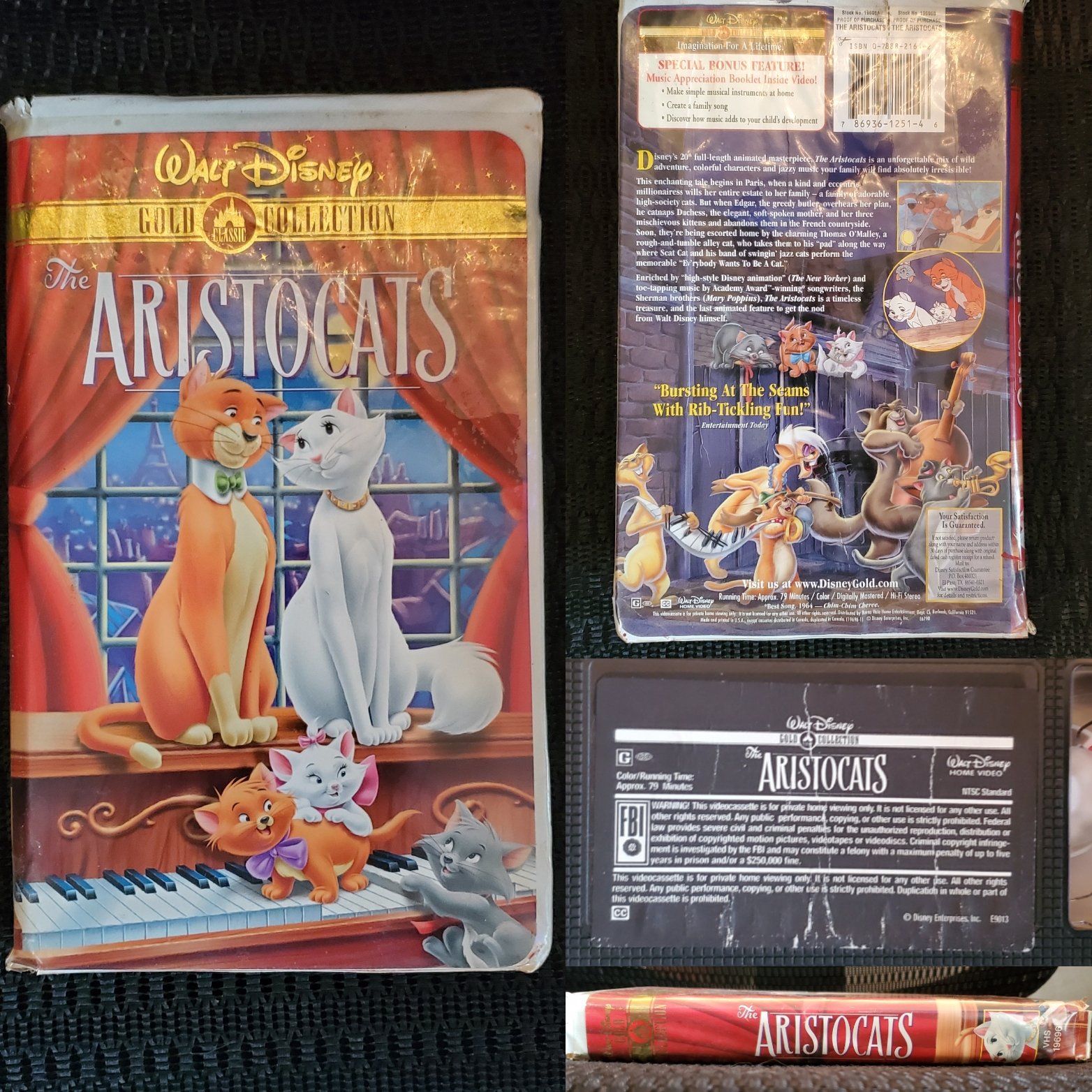 Aristocats Gold Collection Vhs Value Buy Codes