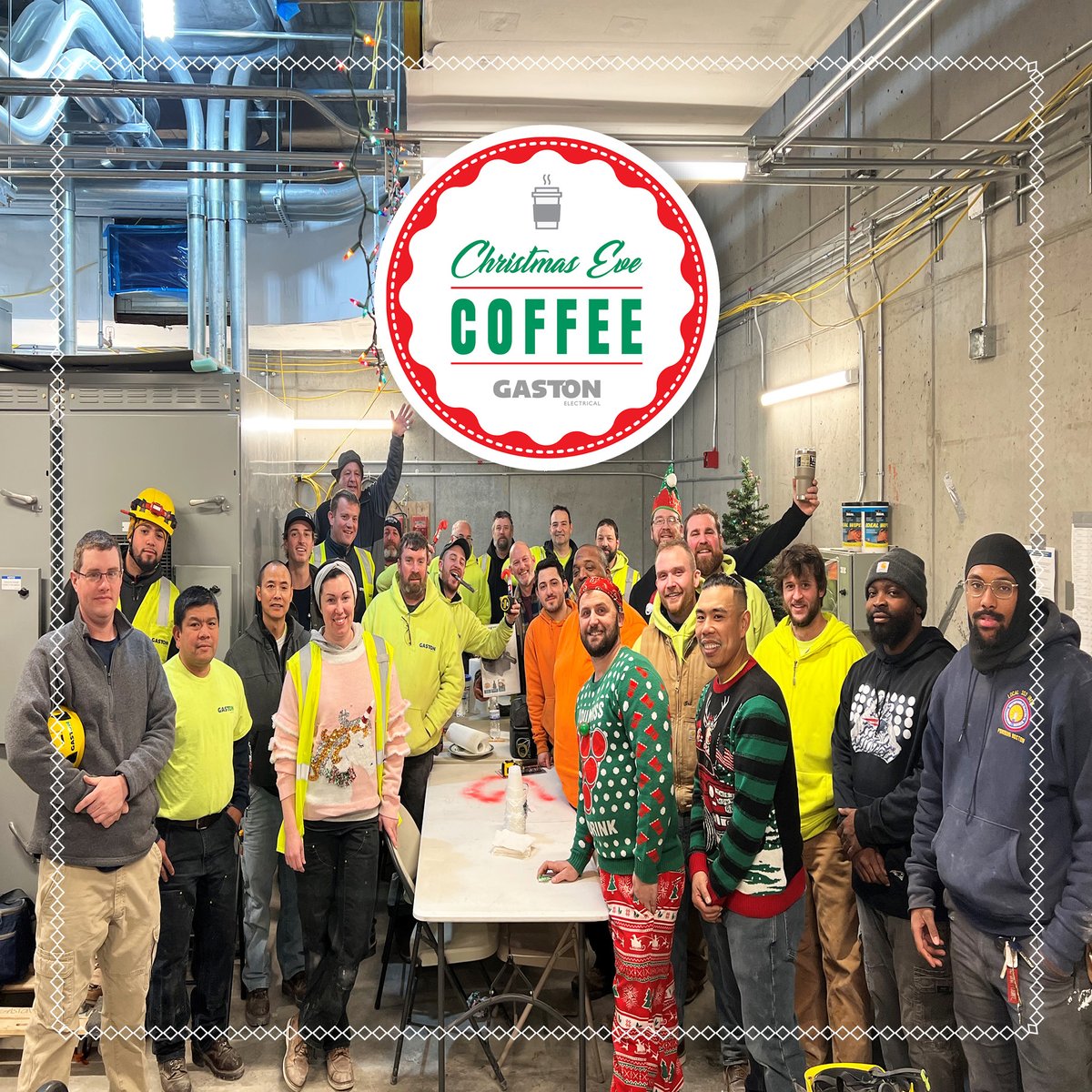 GastonElec's tweet photo. As we head into Christmas, we'd like to thank our dedicated Team Members for all of their hard work - including the skilled Men and Women seen here at one of our ongoing tower construction projects. Wishing everyone a Happy and Healthy Holiday Season! @IBEW103 @power_america https://t.co/bhB0lFStVr