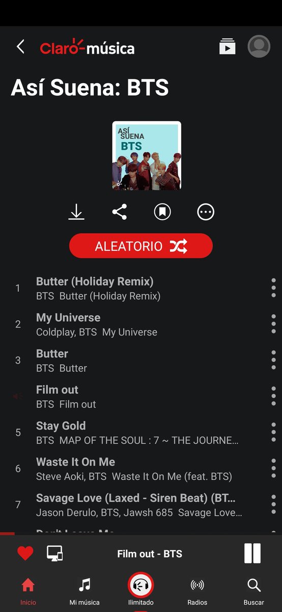 seovkjins_'s tweet photo. 🚧 Claro Música nos dio un nuevo reto para obtener otra pantalla led por el cumpleaños de Tae. Este consiste en reproducir la siguiente playlist en la aplicación de Claro Música, tenemos que llegar a los 26k Finaliza el 27/12 

🔗  https://t.co/YO2woLrZFf
#ClaroQueAmamosATaehyung https://t.co/T0KuOd28gH