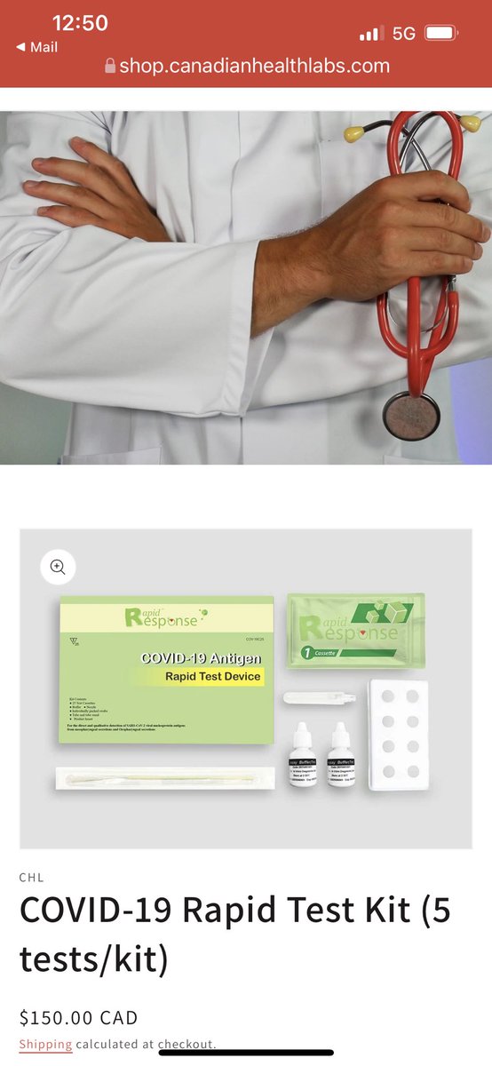 oliviachow's tweet photo. 1 box of 5 Rapid tests: $180.80
10 N95 masks: $77.16
Total bill: $257.96
Why aren’t these essential items made available to everyone for free? https://t.co/MWPUTy5U8o