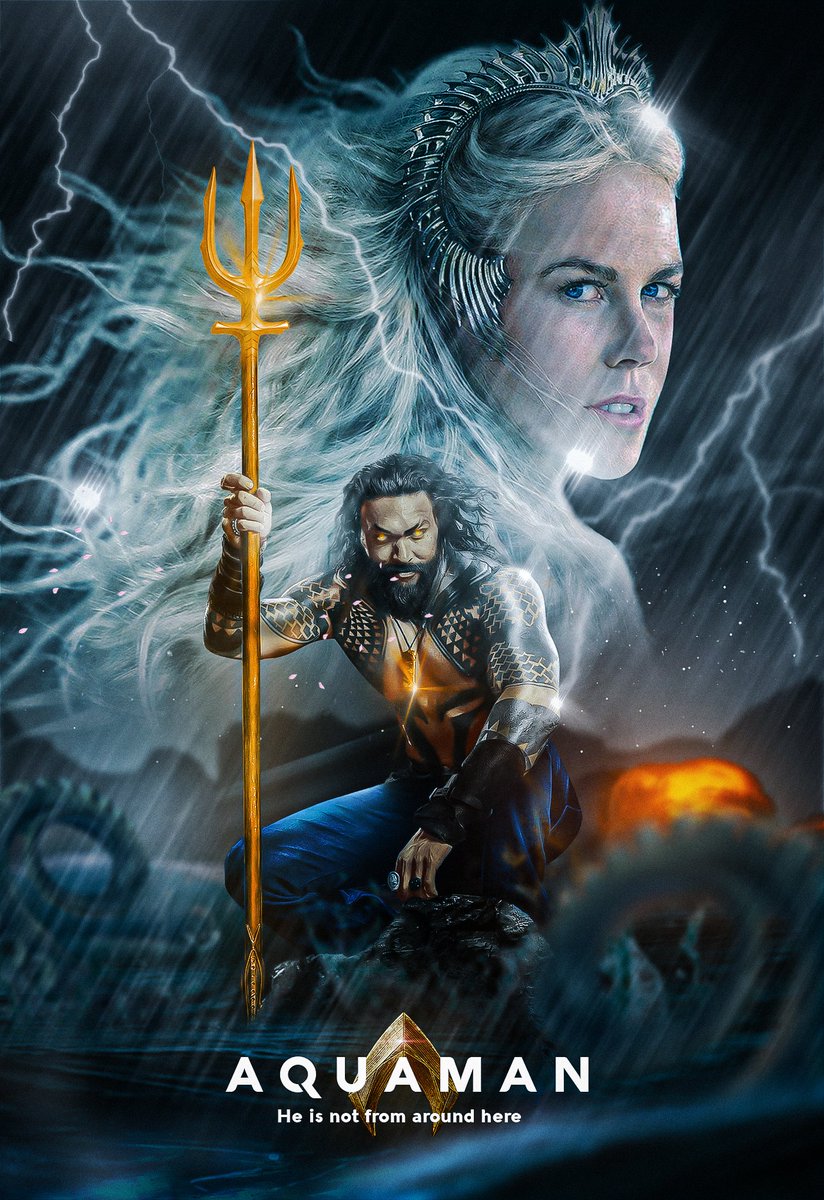 horllyworlds's tweet photo. Aquaman !  
Support is cool https://t.co/oSmhCkS6CN