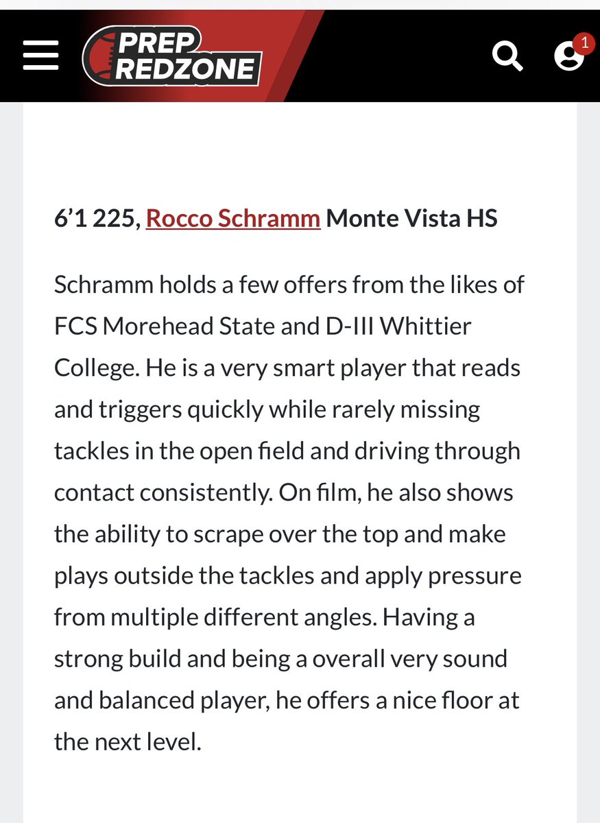 SchrammRocco's tweet image. Thank you @PrepRedzoneCA 
@cjandersonb22 @MVHS_Football @KAnderson311
