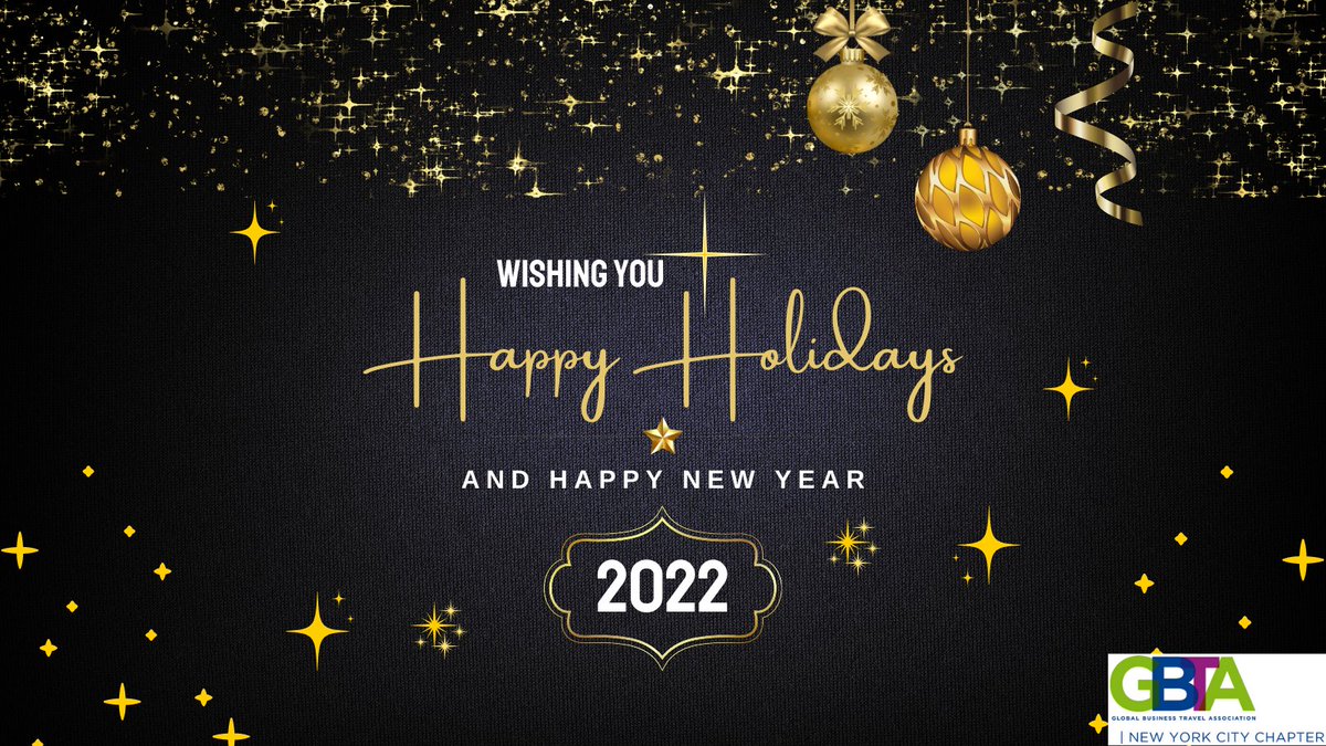 Wishing you all very Healthy, Happy and Safe Holiday and Happy New Year! #NYC #biztravel #nycbta #Christmas2021
