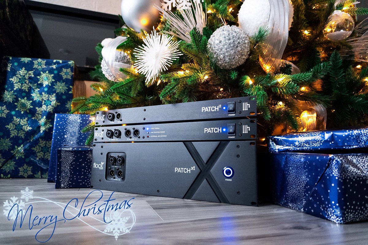 FlockAudio's tweet image. 𝕄𝕖𝕣𝕣𝕪 ℂ𝕙𝕣𝕚𝕤𝕥𝕞𝕒𝕤 &amp;amp; ℍ𝕒𝕡𝕡𝕪 ℍ𝕠𝕝𝕚𝕕𝕒𝕪𝕤 🎄❄️ from All of Us at Flock Audio! - #flockaudiopatch #patchsystem #flockaudio #patchbay #patchbays #studio #studios #recording #recordingstudio #audioengineer #proaudio #merrychristmas #xmas