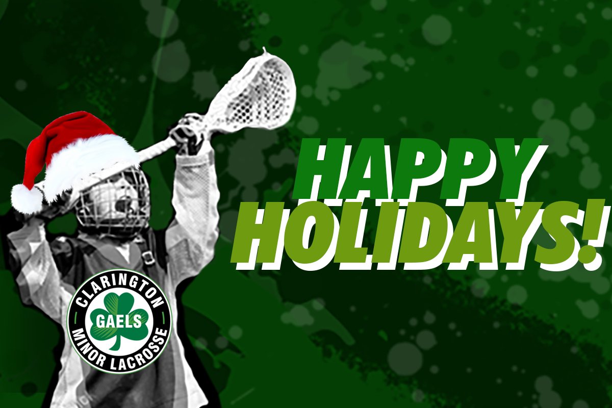 The CMLA Executive would like to take a moment and wish all of our Gaels families Happy Holidays and a very Merry Christmas.