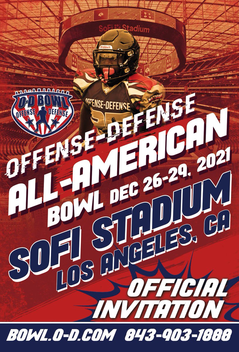 Excited to play in this event. Thank you <a href="/ODFootballCamps/">Offense-Defense Football</a> for inviting me to the All American Bowl.
<a href="/ecrathletics/">ECR Athletics Alumni Updates ~~</a> <a href="/TheMESS2013/">The M.E.S.S.</a> <a href="/Ali23baha/">Coach Baha</a> <a href="/CoachDuran41/">Coach Noe Duran</a> <a href="/ECRFootball/">El Camino Real Football</a> <a href="/latsondheimer/">eric sondheimer</a>
