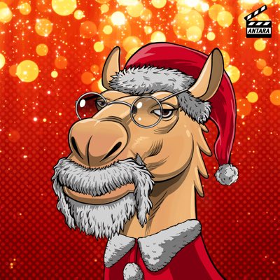 Happy holidays everyone! 🎄🐪 

Big announcement coming in a few minutes to celebrate 🎁 🎉#ArabianCamels #NFTCommunity #NFTs