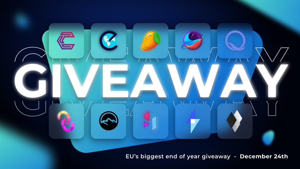 IT IS TIME TO GIVE BACK! 🥳🎉

EU's finest bots have come together to celebrate the last few days of 2021 &amp; Christmas!🎄🎁

In order to participate: LIKE &amp; RETWEET this Tweet, Follow all accounts &amp; tag 3 friends below!

All Prizes &amp; Accounts are linked below! ⤵️
