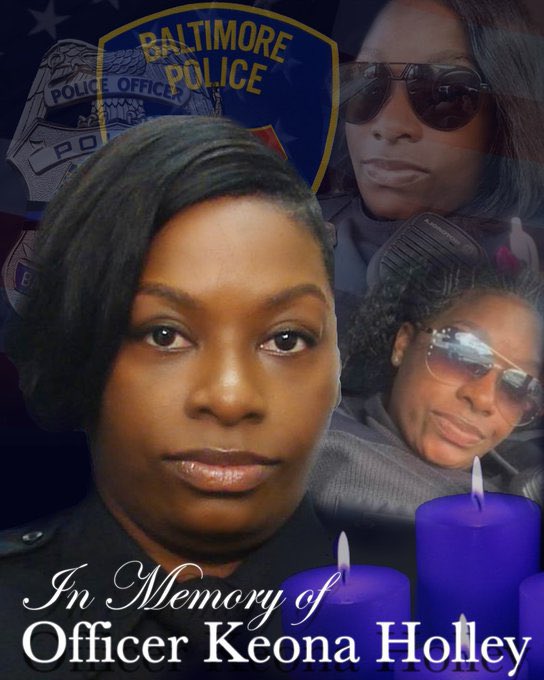 The men &amp; women of the <a href="/SoCharlestonPD/">South Charleston PD</a> send our sincere condolences to the family friends and co-workers of <a href="/BaltimorePolice/">Baltimore Police</a> Officer Keona Holley who was ambushed &amp; shot in her cruiser last week. On 122321, Ofc. Holley succumbed to her injuries. #EnoughIsEnough #BackTheBlue