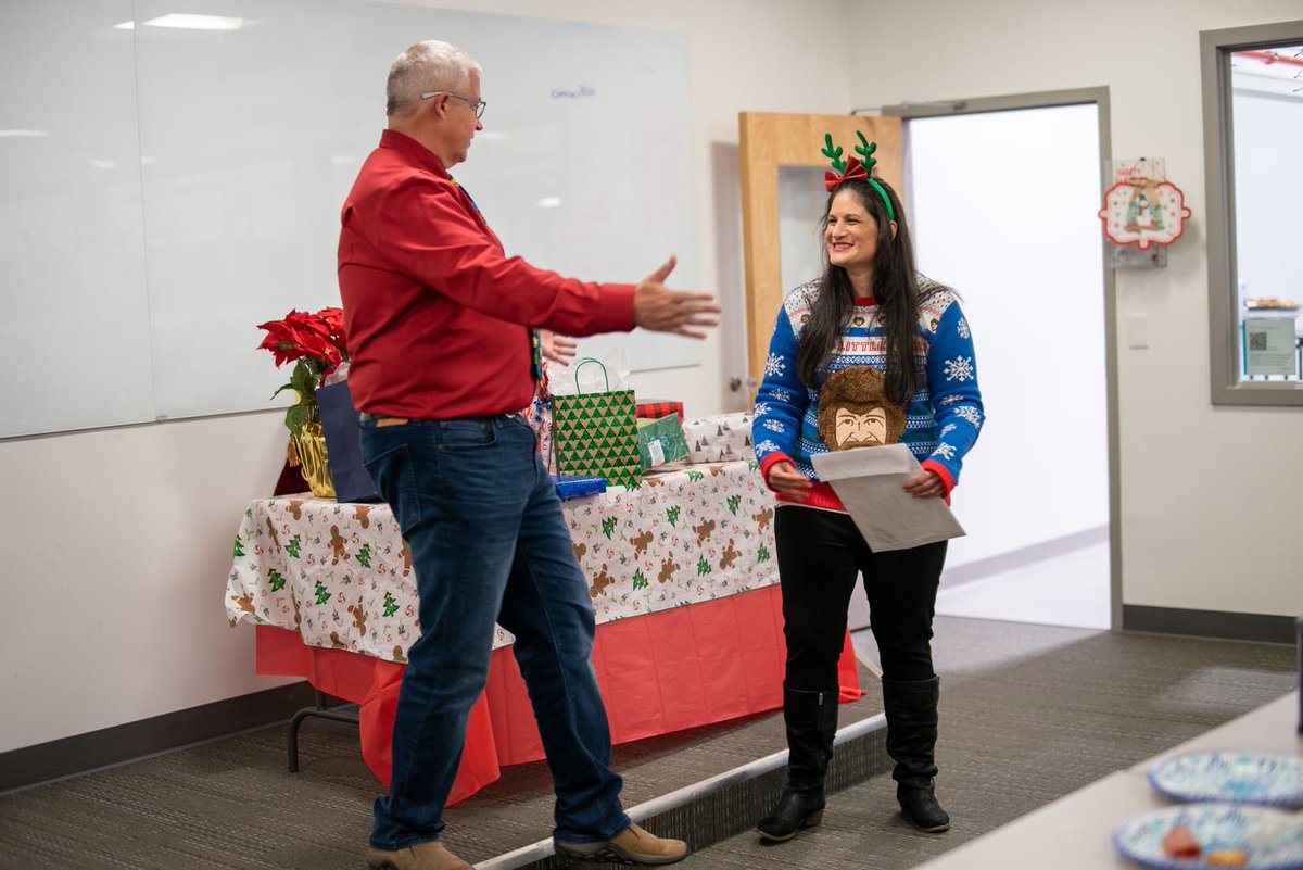 EasternControls's tweet image. We hosted our white elephant gift exchange again this year and we had so much fun looking back on the year together!

Happy Holidays from Eastern Controls! We are closed until December 27th, when we will reopen with normal business hours. #easterncontrols