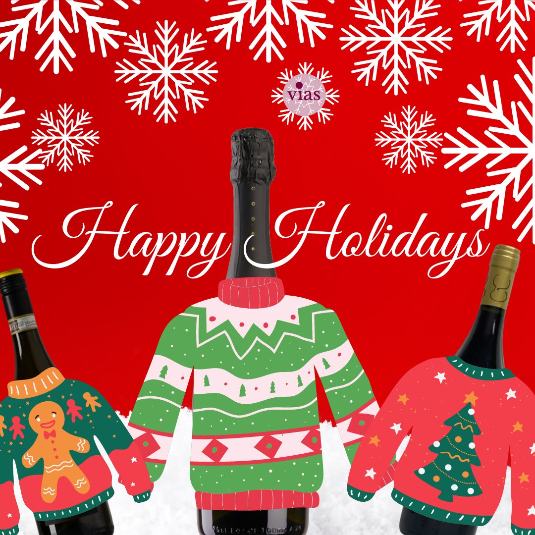 ViasWine's tweet photo. Vias Imports is wishing you all Happy Holidays 🥂 https://t.co/yvHbTqoeUn