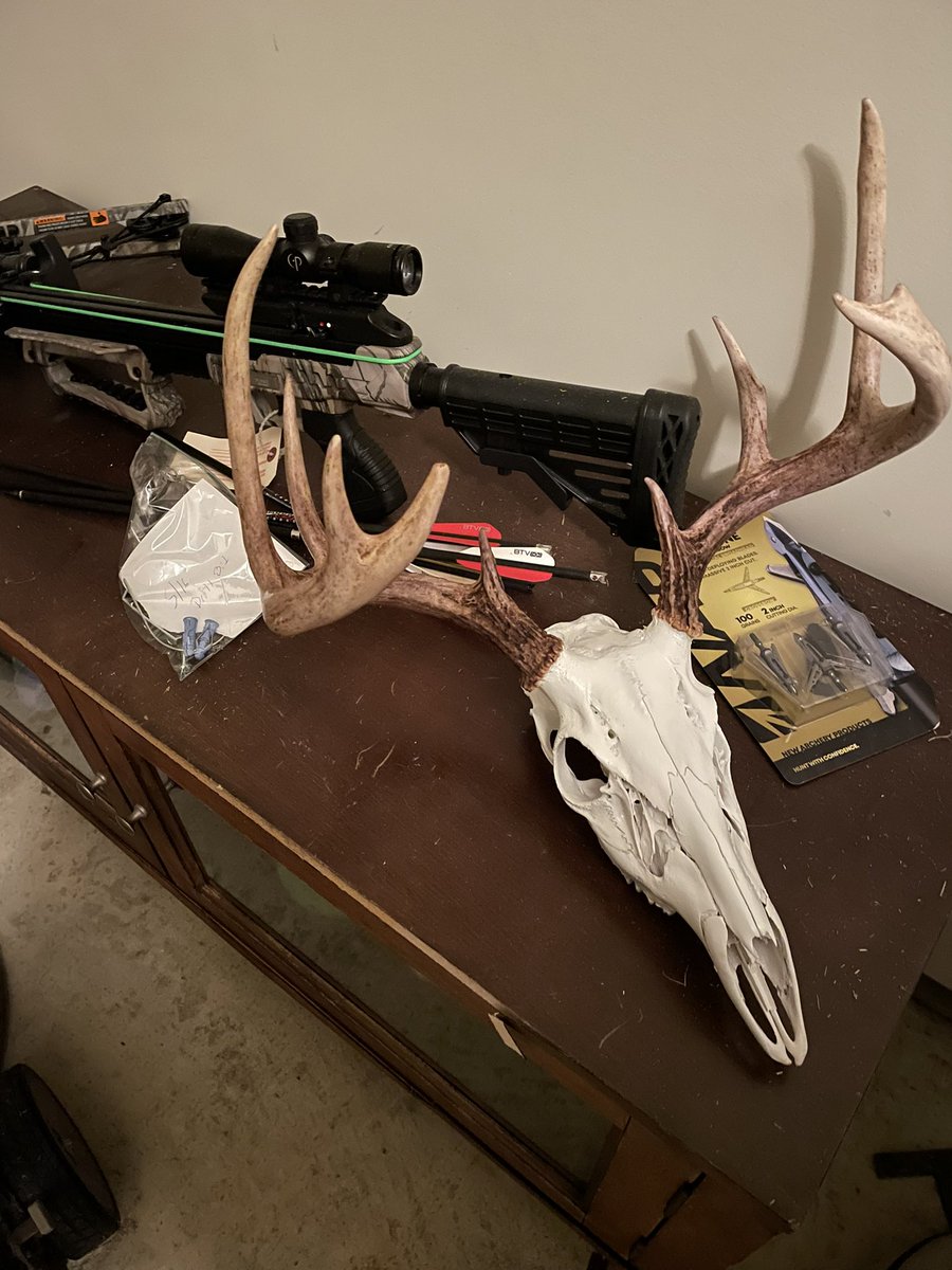 CoachHubbyProbz's tweet photo. Christmas came a little early!  Thankful  for a few days off to enjoy what I love to do as much as anything…deer hunt!  Gonna take a couple days now for Christmas with the family, then it’s back to the woods. #Blessed #SimpleLife https://t.co/L0wEKs61Ng