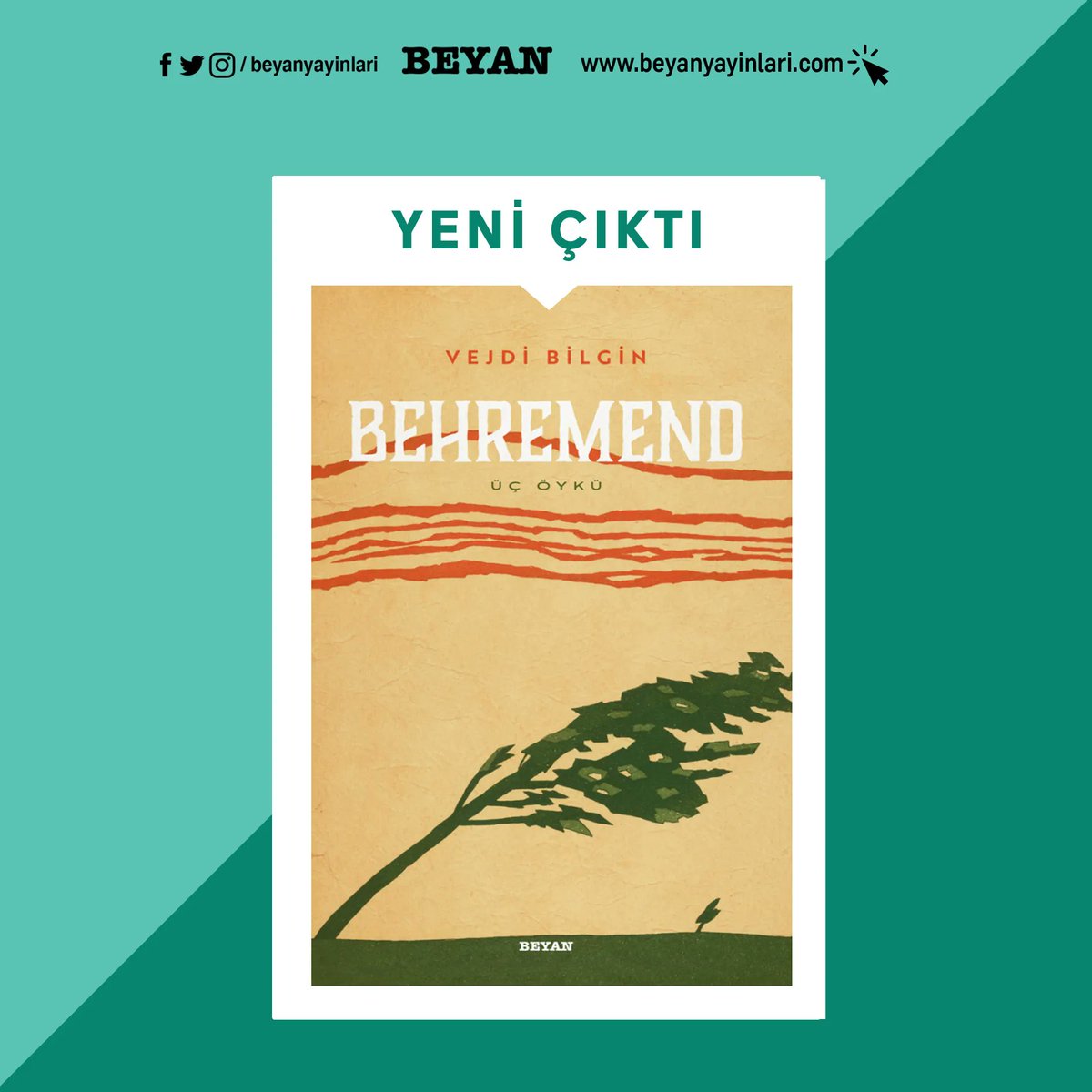 beyanyayinlari's tweet photo. Daha önce belge-roman tarzı tarihsel kurgulara dayalı eserler veren Vejdi Bilgin, ilk öykü kitabı ile karşımızda. Kitap üç uzun öyküden oluşuyor. Vejdi Bilgin bu üç uzun öyküsünde belirgin konular üzerinden hayatı ve insanları anlatıyor. #behremend
👉 https://t.co/t6kyTIcXdD https://t.co/YfLSMvLDzl