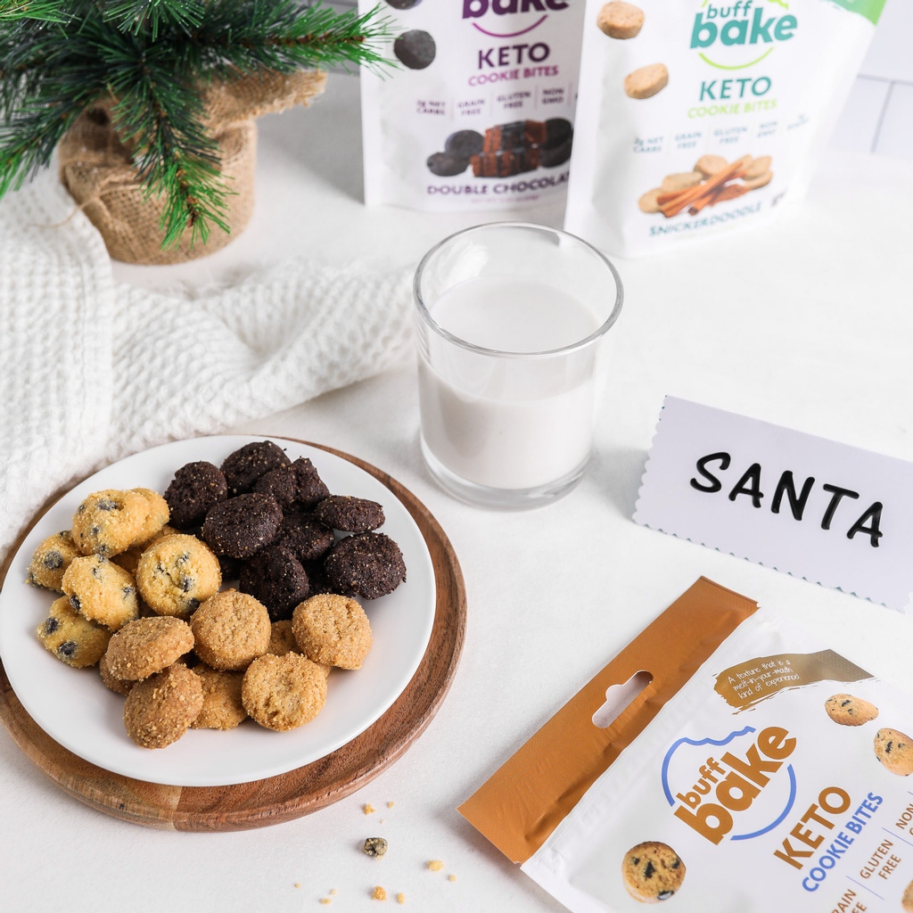 BuffBake's tweet image. Fueling Santa for his busy night tonight with these bite sized cookies! 🎄⁠
⁠
Gluten Free⁠
Grain Free⁠
Low Carb⁠
Low Sugar⁠
Keto Friendly⁠
Non Gmo⁠
Melt-in-your-mouth texture⁠
....⁠
⁠
Have your cookies and fuel up too!⁠