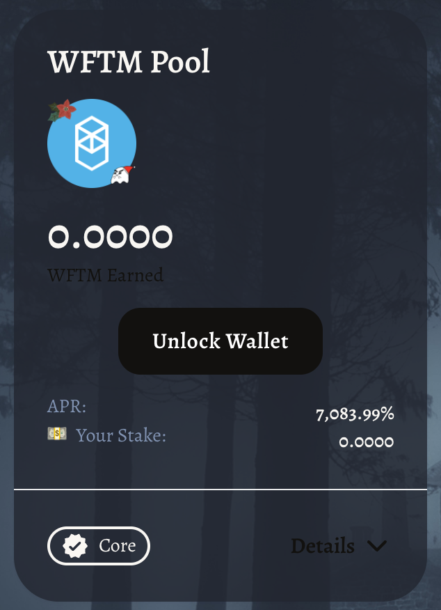 BooXmasPast's tweet photo. ���🎁 XMAS PAST DIVIDEND 🎁🌲

CRAZY 7k% APRs on $XPAST EARN $WFTM POOL!

Still super high APRs on Dividend pools!

#FTM #DeFi #YIELDFARMING #Fantom https://t.co/SpfTbsICNN
