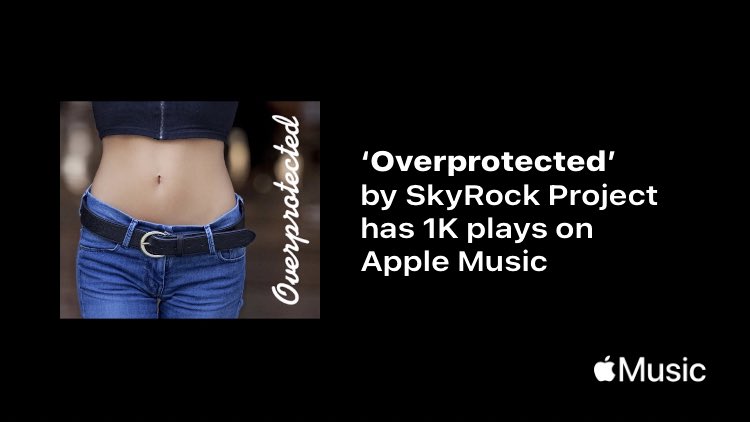 Just passed a new Milestone on <a href="/AppleMusic/">Apple Music</a>. Thanks for listening!
music.lnk.to/2S9MhV
