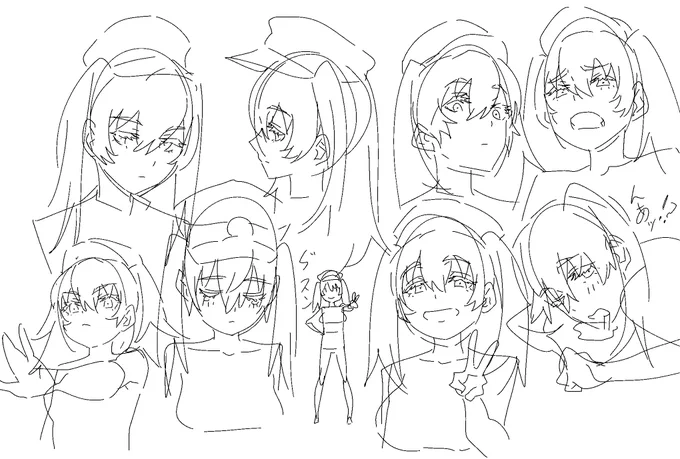 1時間落書き 