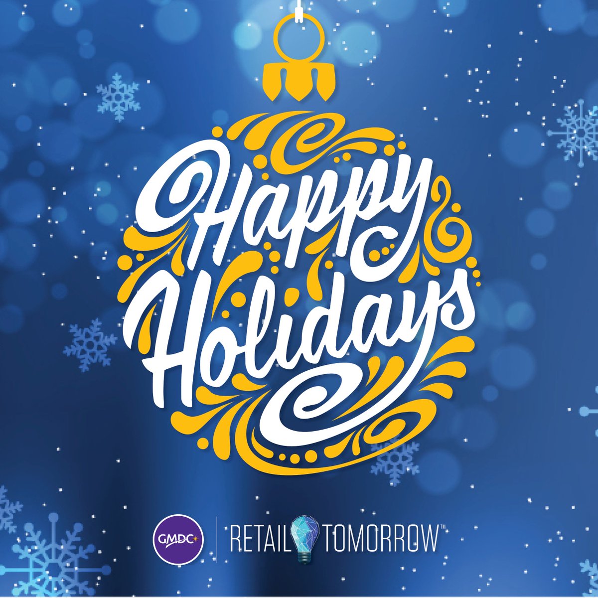 Happy Holidays to our retail family! Wishing peace for you this season.