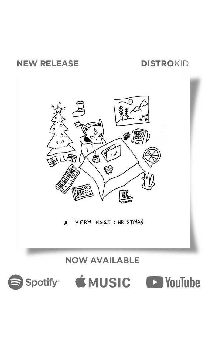helloneet's tweet photo. A Very NΣΣT Christmas is now available on all streaming platforms 🎄 Wishing you a warm, happy holidays 💖 https://t.co/dM52krViA3