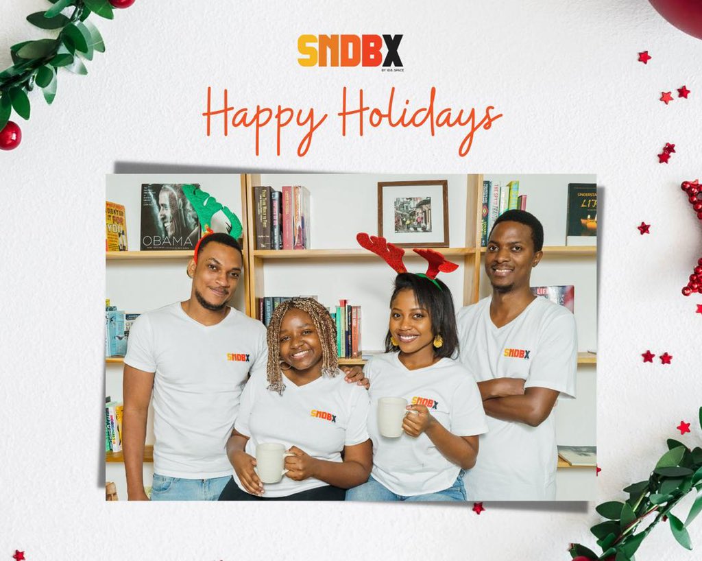 Happy Holidays from the SNDBX family! May this season be full of light and laughter for you and yours.

#SeasonsGreetings #HolidayCard #HappyHolidays #MerryChristmas #HappyNewYear #HolidaySeason #Tanzania