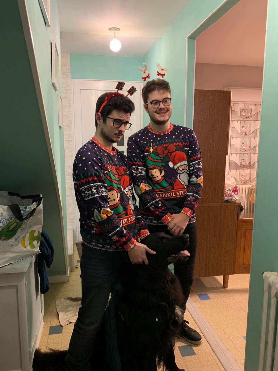 ThibaultduNON's tweet photo. Joyeux Noël !! @WankilStudio @laink @terracid https://t.co/6zbepbD8gX