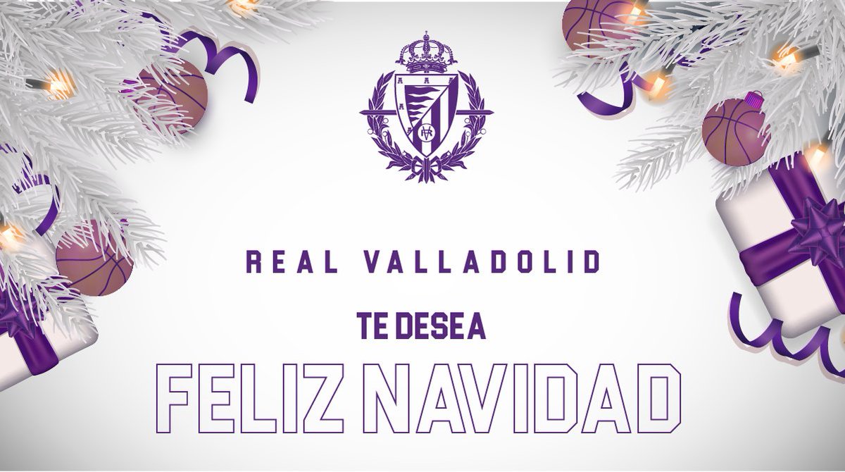 💜⚪ ¡Feliz Navidad, familia! ¡Salud y nuestros mejores deseos!

#PucelaBasket