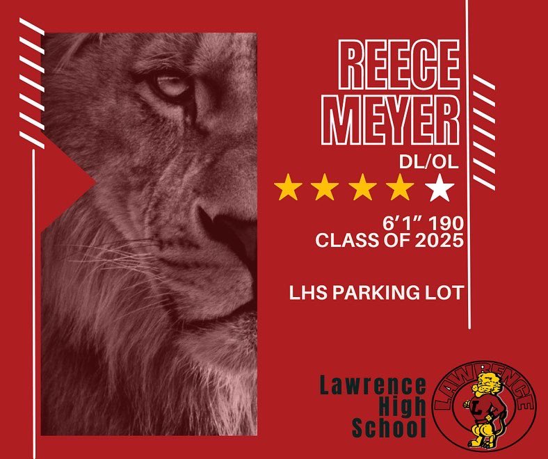 LHS Football Recruiting Update: Holiday offer out to @ReeceM314 
#recruitingneverstops #findingplayers #talentwalkinghalls