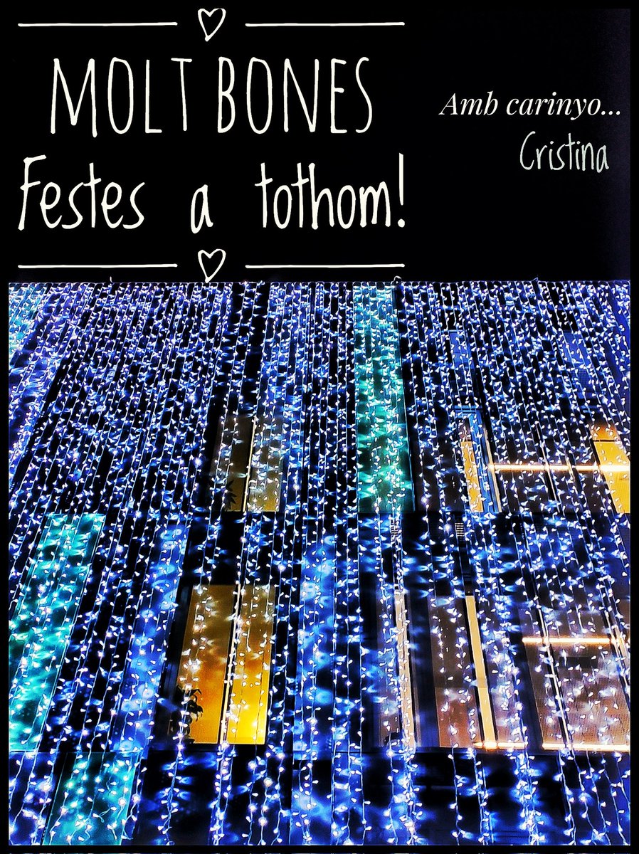 Muy Buenas Fiestas a todos!
Con cariño.... Cristina