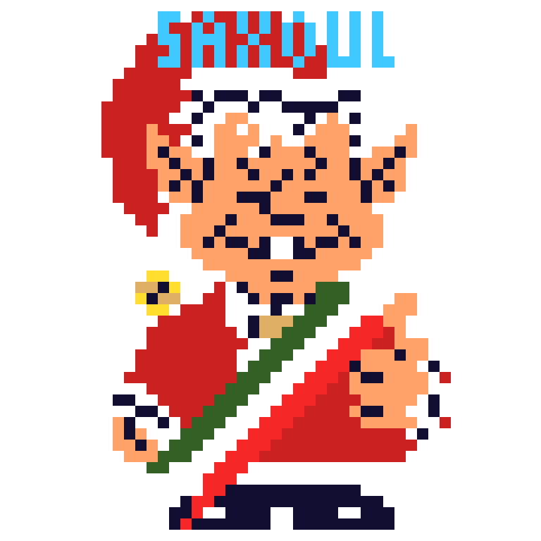 2 pic. 🛷🤶⛄ Merri crismas 🎅🐴🎄🎁 #navidad #noel #christmas #mexico #santaclaus #amlo #duende #parody #rpg #joyeuxnoel #caricatura #elf #nft #pixelart #contest #dessin #digitaldrawing #dibujo #videojuego #politics #arte #bd #feliz #chibi #smile #pixilartchallenge @pixil_art #pixilart https://t.co/sDg3iurSdm