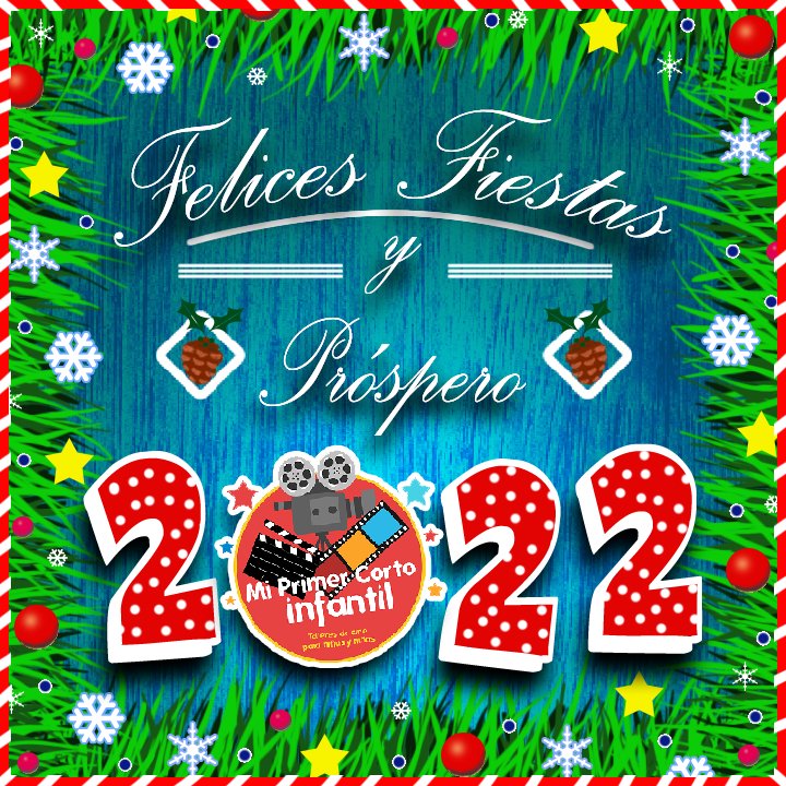 primercortoinfa's tweet photo. Agradecemos de corazón a todas las niñas, niños y adolescentes por su dedicación y confianza durante este año, así como a todas las instancias gubernamentales y festivales de cine por acercar el cine a nuestras infancias.
Felices fiestas y un increíble año 2022. https://t.co/3EeFo3cvkp