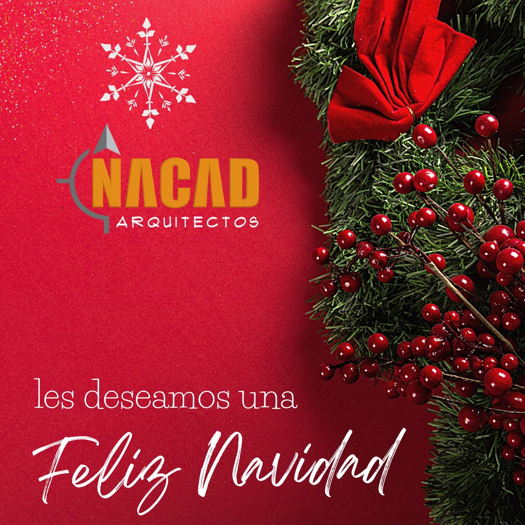 NACAD2011's tweet photo. En NacadArquitectos te queremos desear una feliz navidad.

https://t.co/JKXhdEgNeS

#feliznavidad #nacad #nacadarquitectos #arquitectos https://t.co/BSlqW3Jzqm