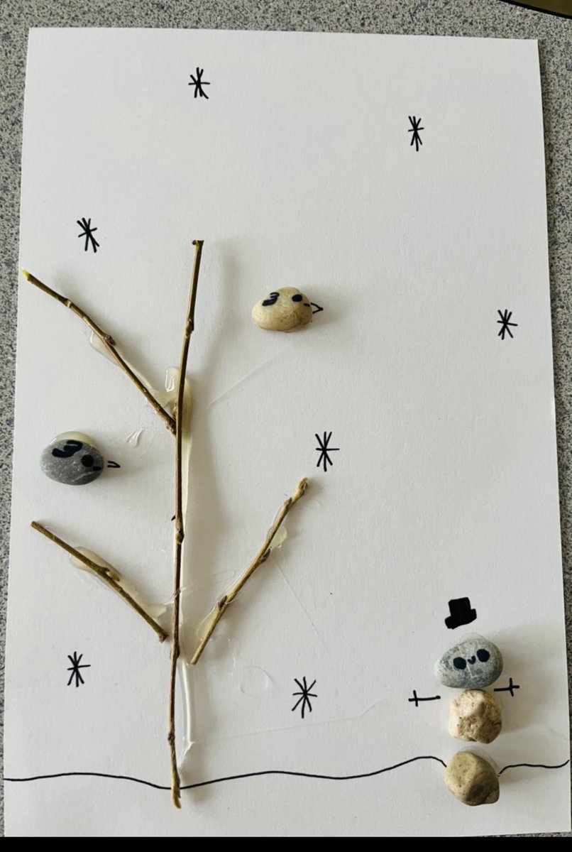 Spreading some cheer to seniors who are isolating over the holidays. Thank you to Create Calgary, who will be delivering our pebble art. #holidaycheer #iteachart #iteachfifth #iteachfourth