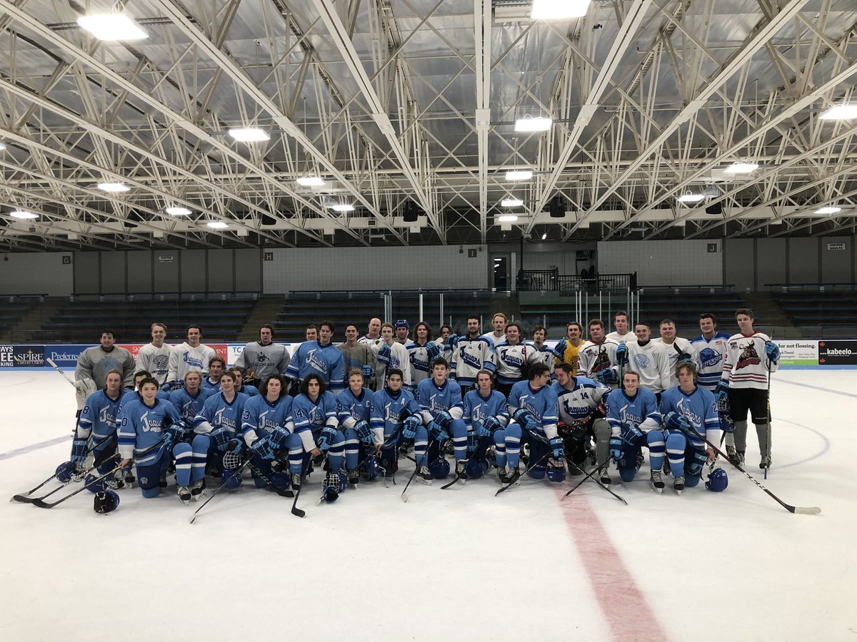 We had a great day yesterday with Jag Alumni taking on JV and Varsity in two separate games. #gojags #tradition