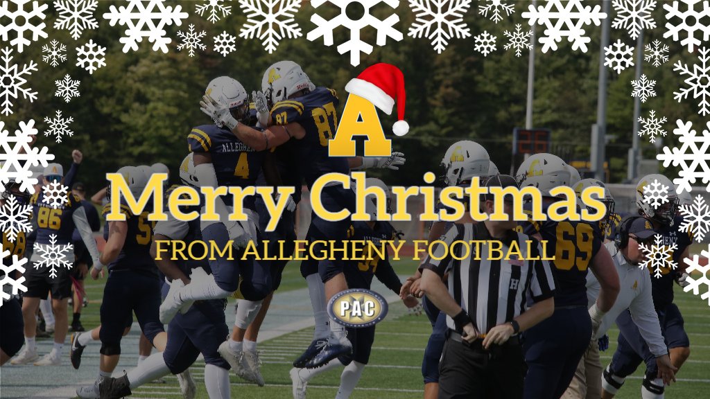 Allegheny Football tweet media