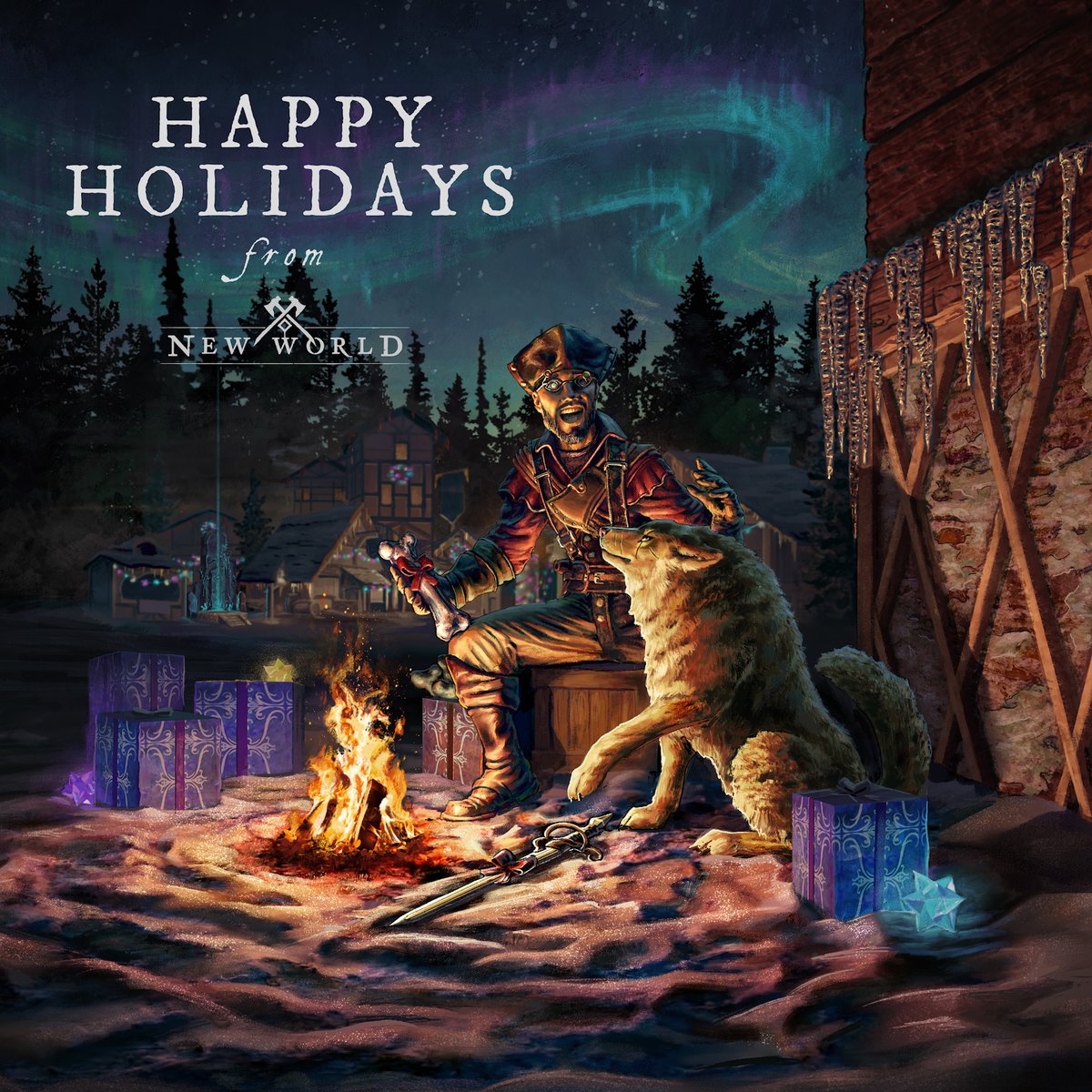 🎄 Happy Holidays to you, your family, and your loyal furry friends!