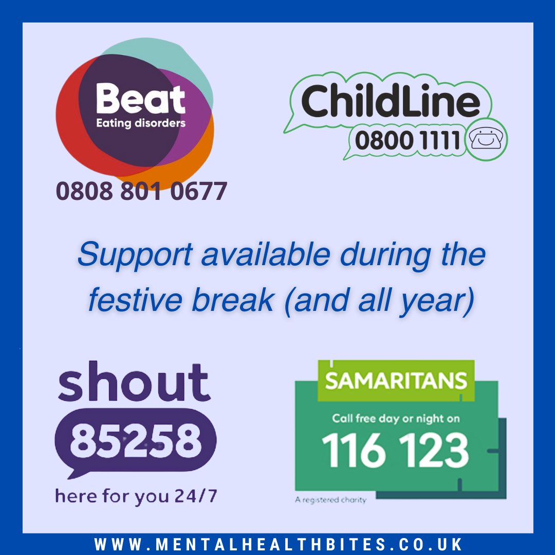 Kel_MHB's tweet photo. I posted this over on my instagram a few days ago.... but thought perhaps it'd be helpful to share it here before I sign out for Christmas. Please do reach out for help if you need it. #MentalHealth #SupportAtChristmas #EatingDisorderSupport #CrisisSupport https://t.co/sXzjiYSxX2