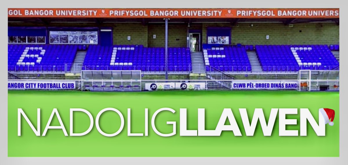 #NadoligLlawen #MarryChristmas #FelizNavidad #BuonNatale #NollaigShona #圣诞节快乐 #FelizNatal #FroheWeihnachten #WesołychŚwiat #SretanBožić #BangorCity #BangorCityFC #BangorCity1876 #Bangor #Wales